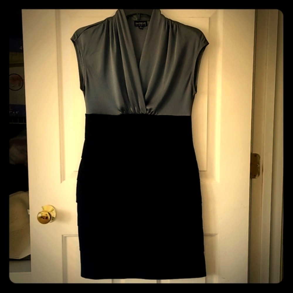Black forest green dress